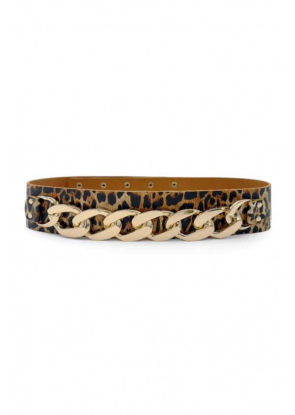 Cinto Animal Print Leopardo