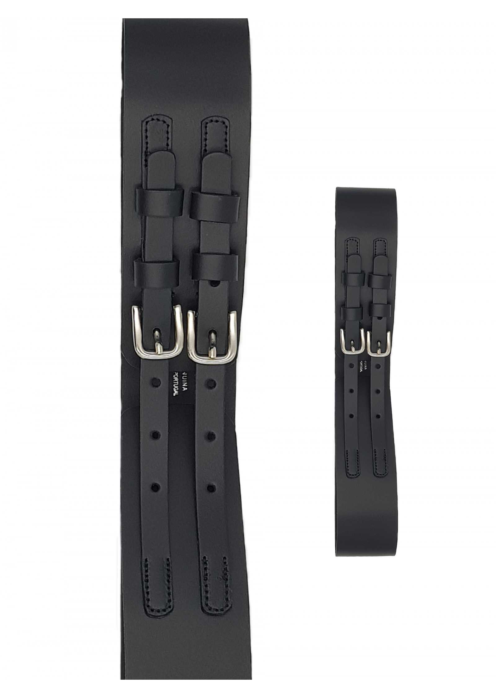 Cinto preto largo couro