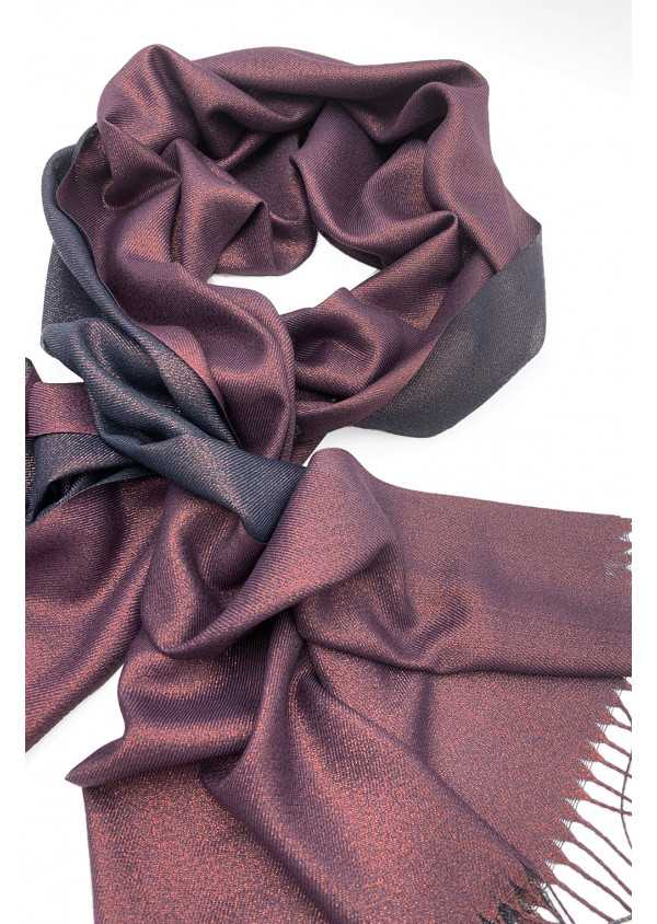 Pashmina Roxo Brilho