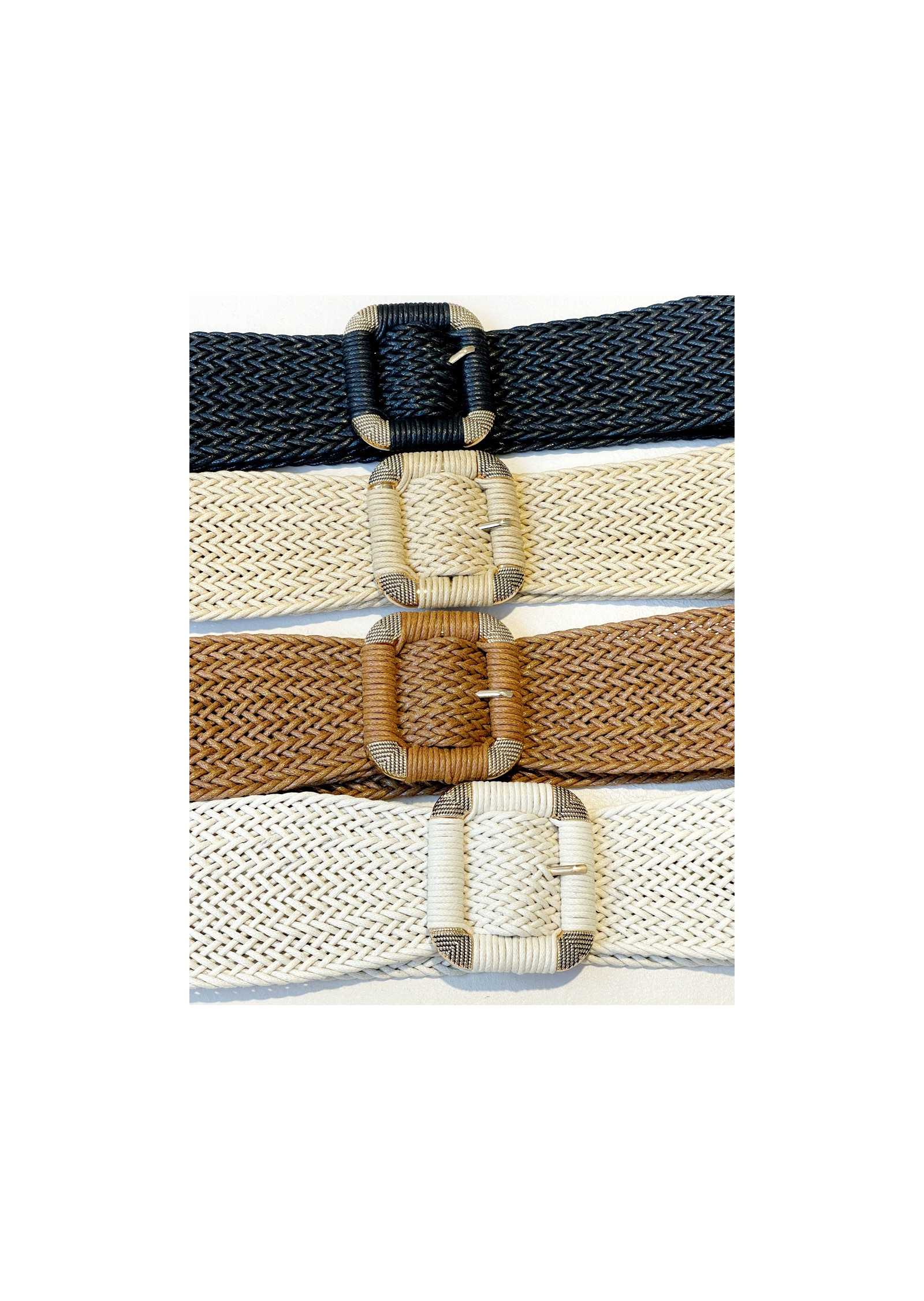 Cinto Largo Cordão Natural