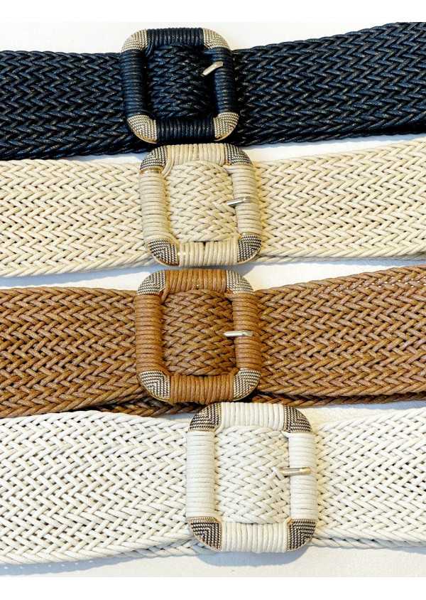 Cinto Largo Cordão Natural