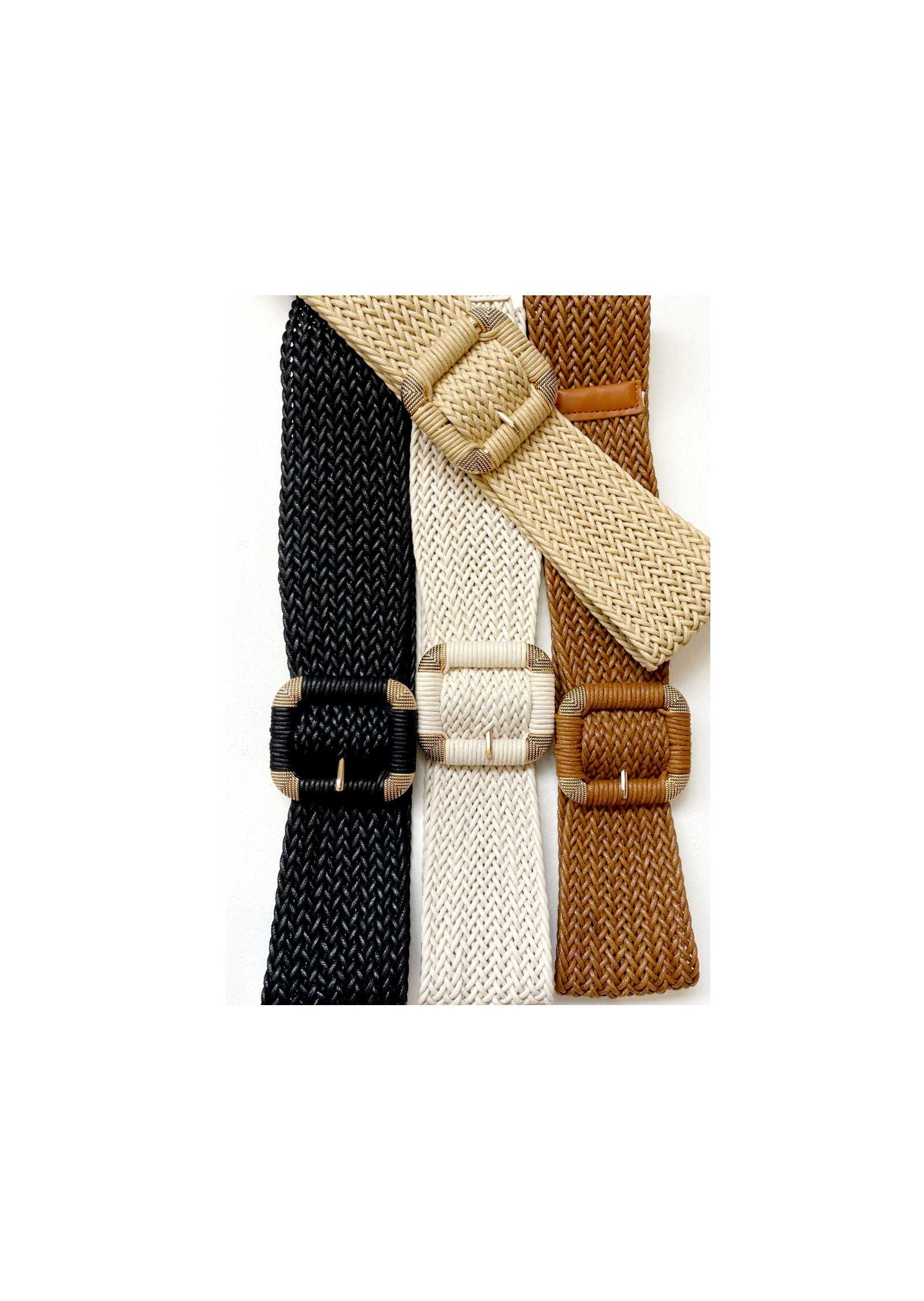 Cinto Largo Cordão Natural