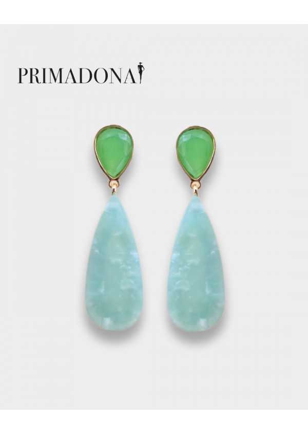 Brincos compridos verdes ou outras cores