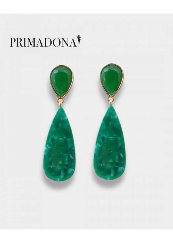 Brincos compridos verdes ou outras cores