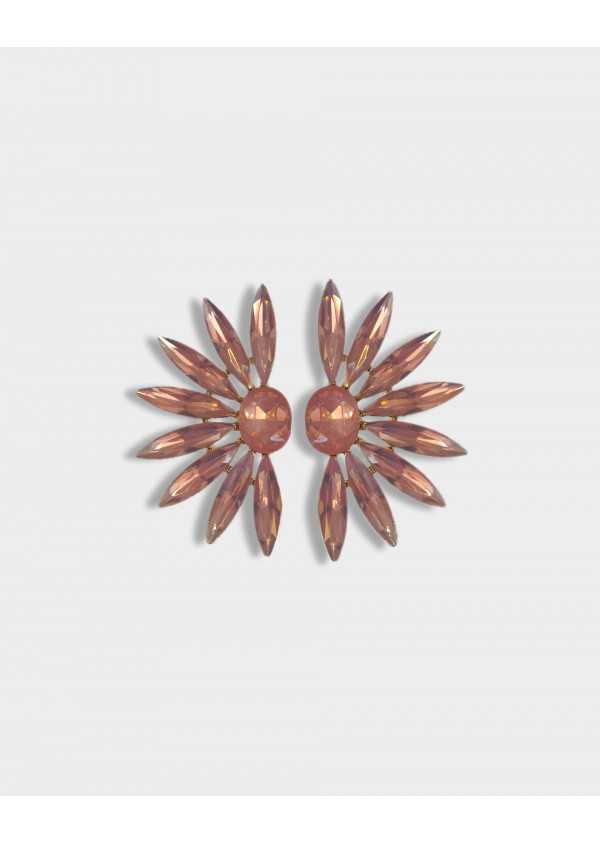 Brincos Coloridos Leque