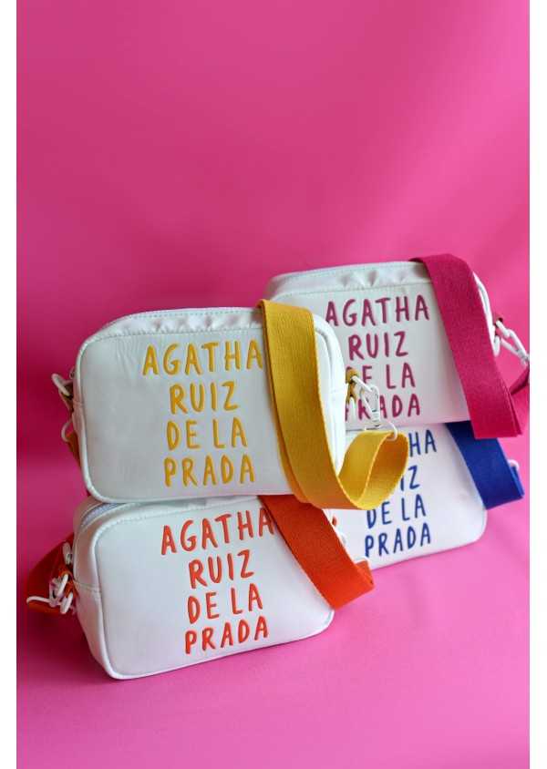 TIRACOLO BRANCA COM LETRAS AGATHA RUIZ DE LA PRADA