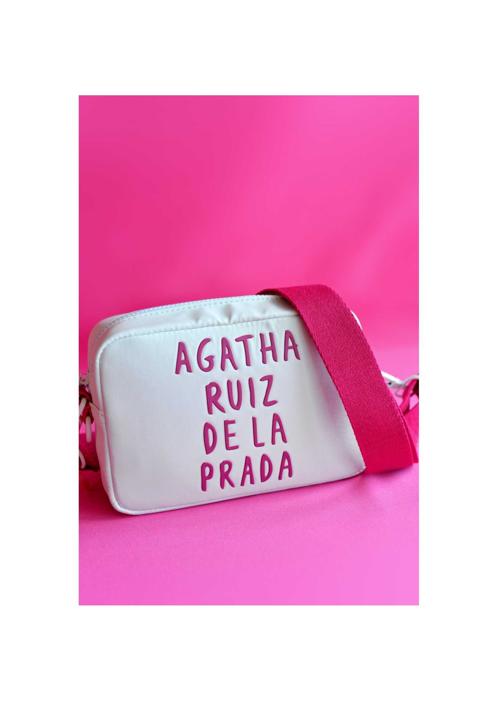 Agatha Ruiz De La Prada Mala Tiracolo Branca Letras