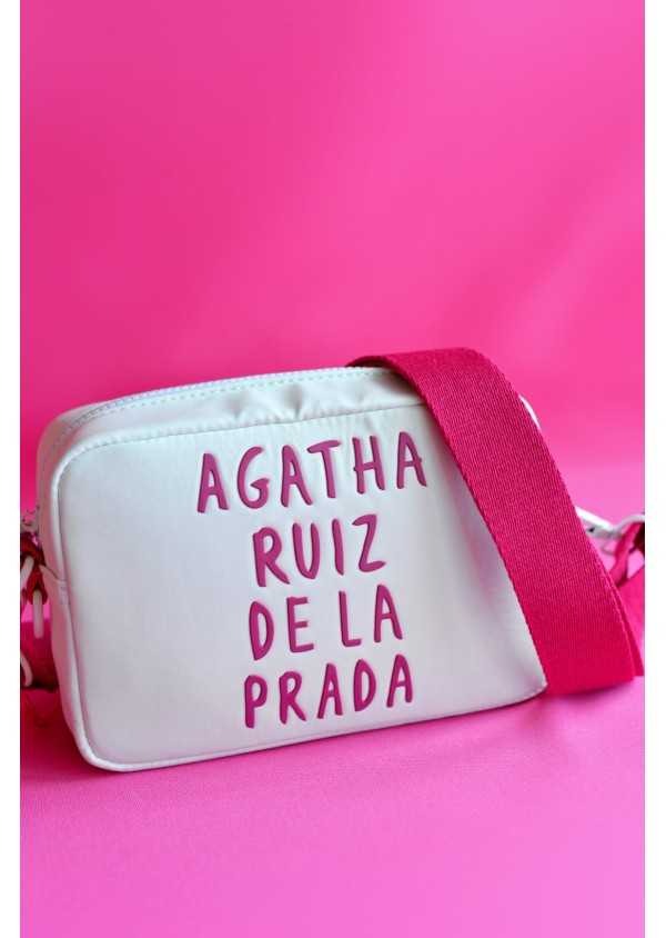 TIRACOLO BRANCA COM LETRAS AGATHA RUIZ DE LA PRADA