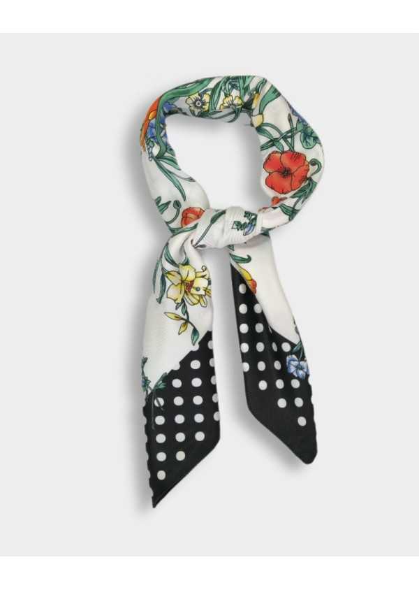 Lenço Acetinado bolinhas