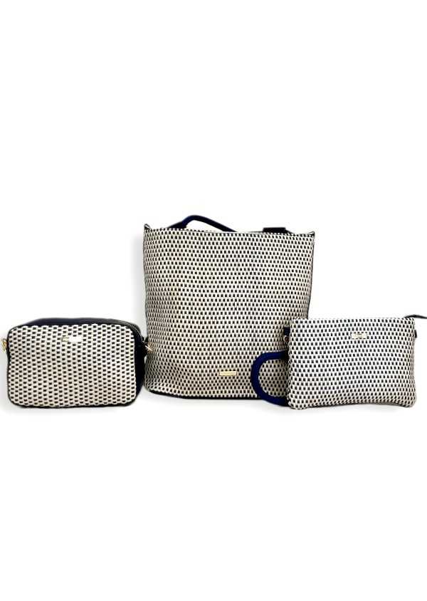 MALA A TIRACOLO MARINHO