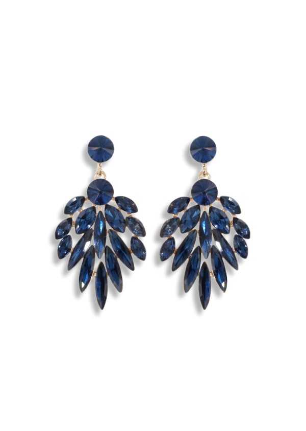 Brincos Azuis "Night blue" cerimónia