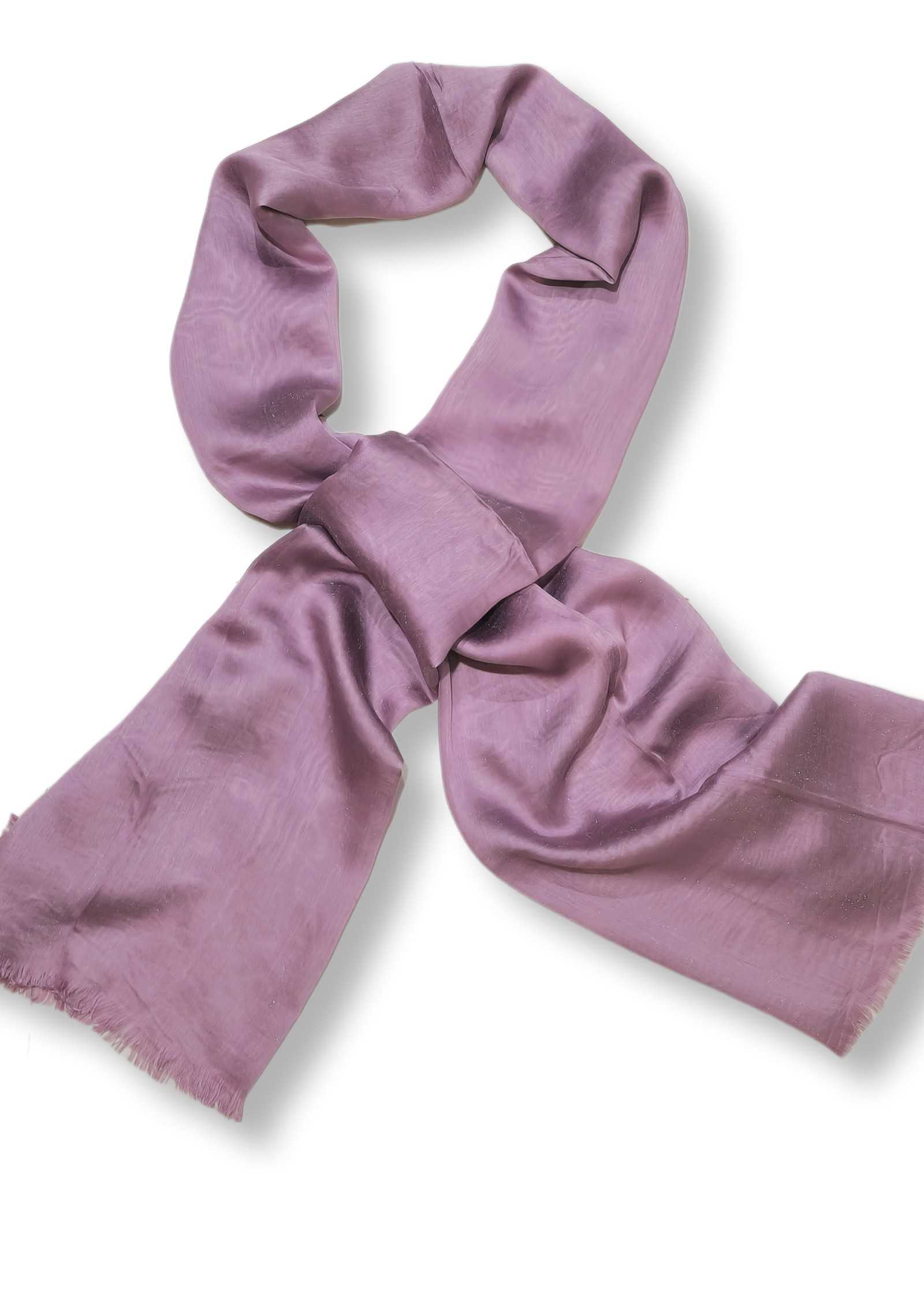 Echarpe Roxa Brilho ou Lilás