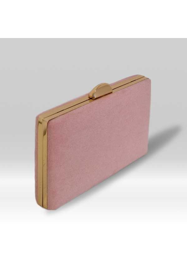 Clutch rosa claro