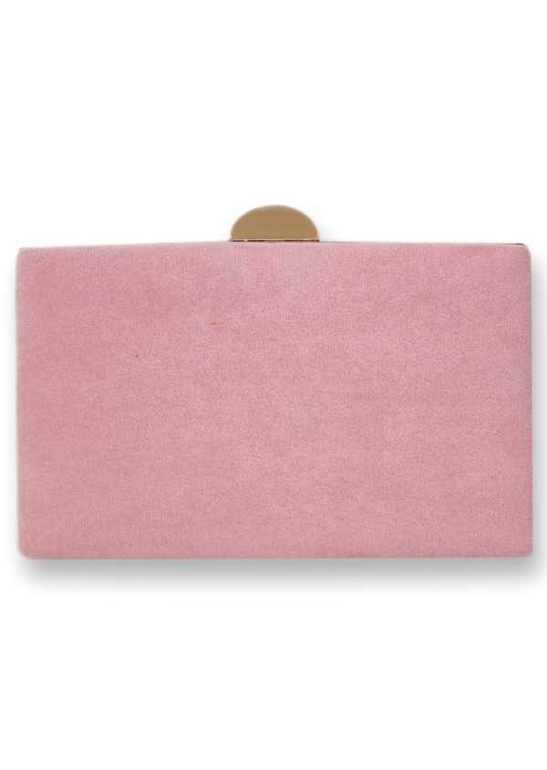 Clutch rosa claro