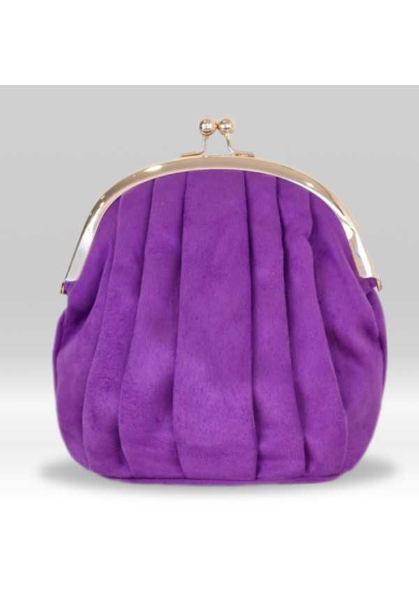 Clutch Roxo alfazema ou fucsia