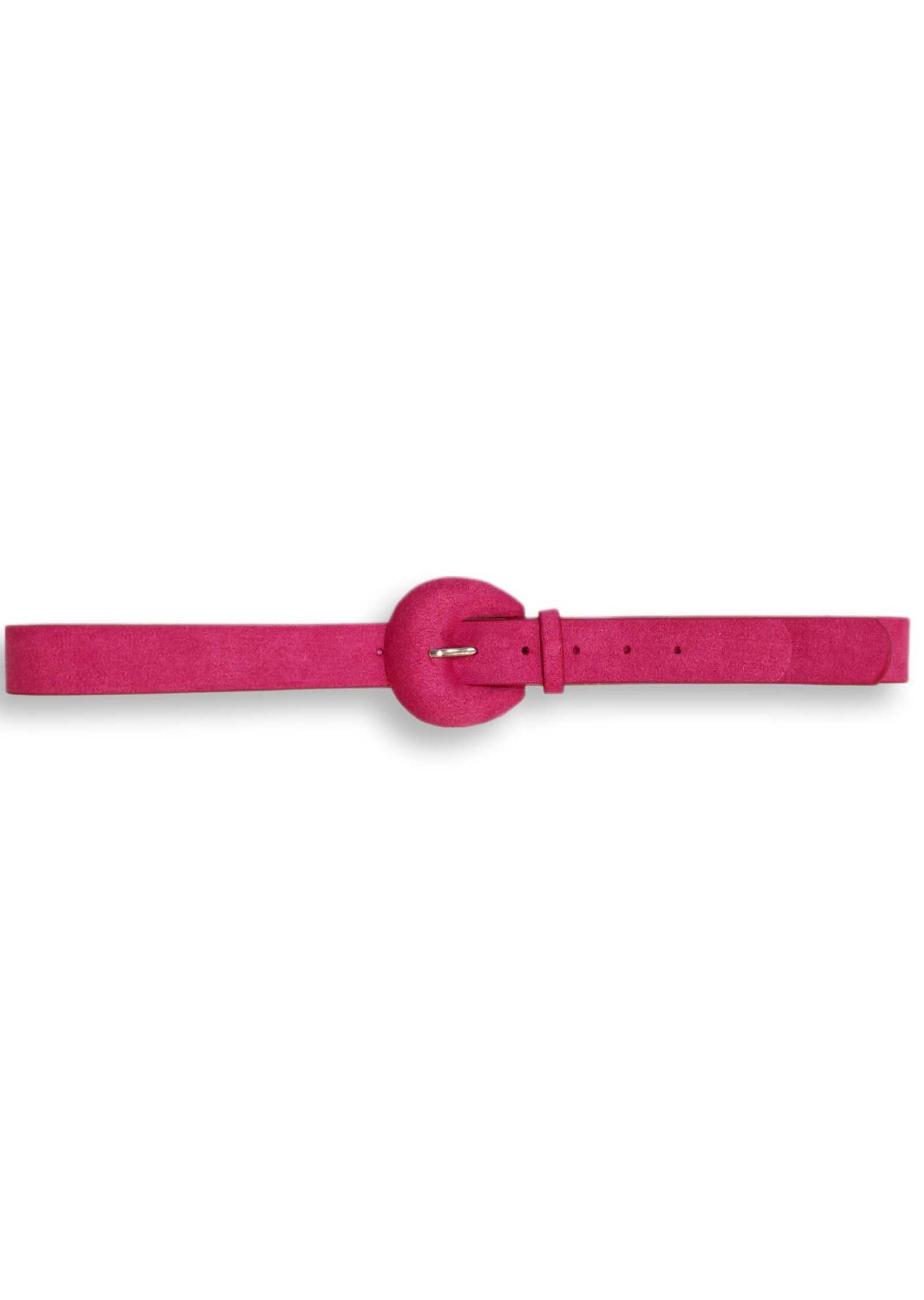 Cinto liso rosa