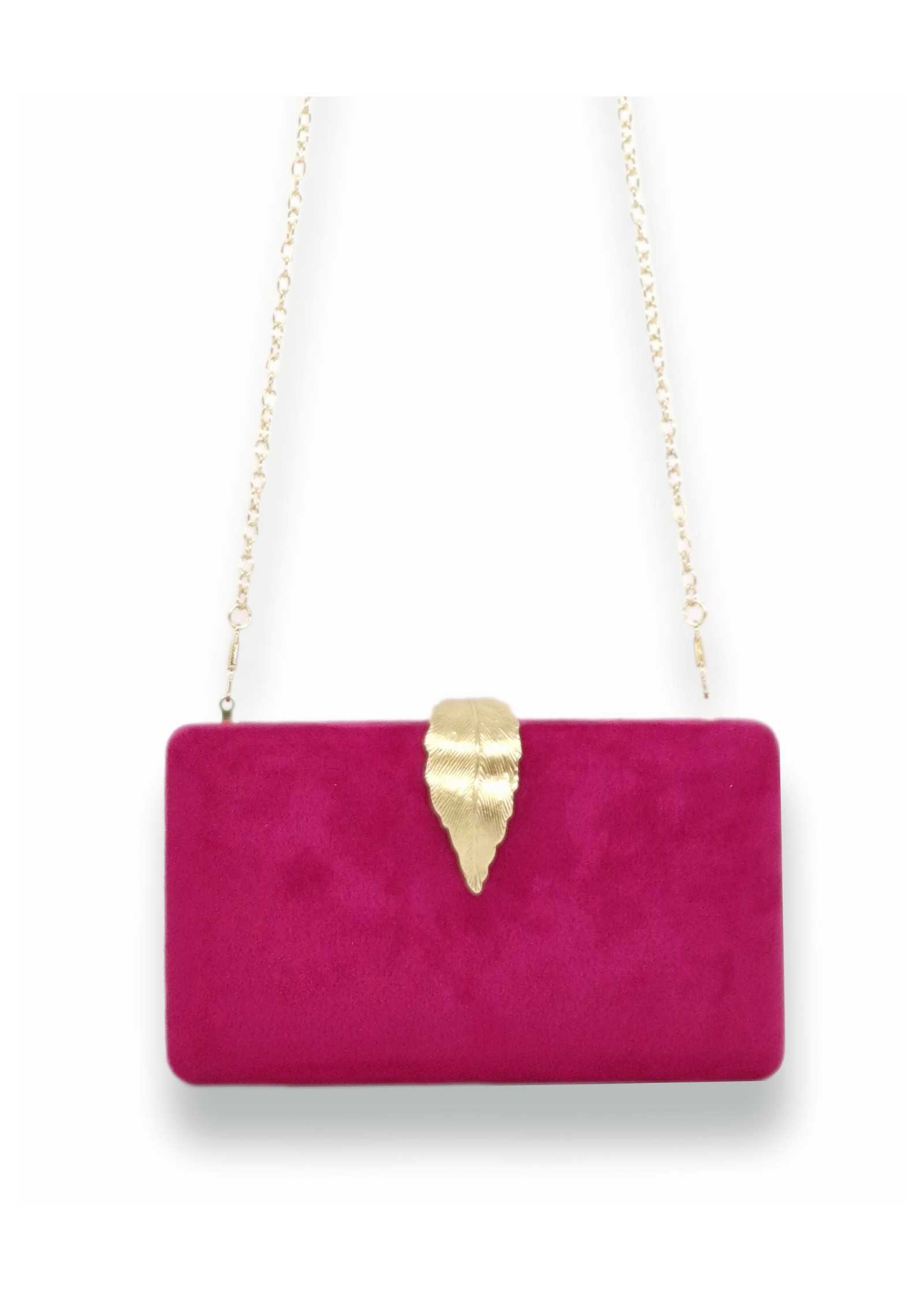 Clutch Fucsia ou roxo