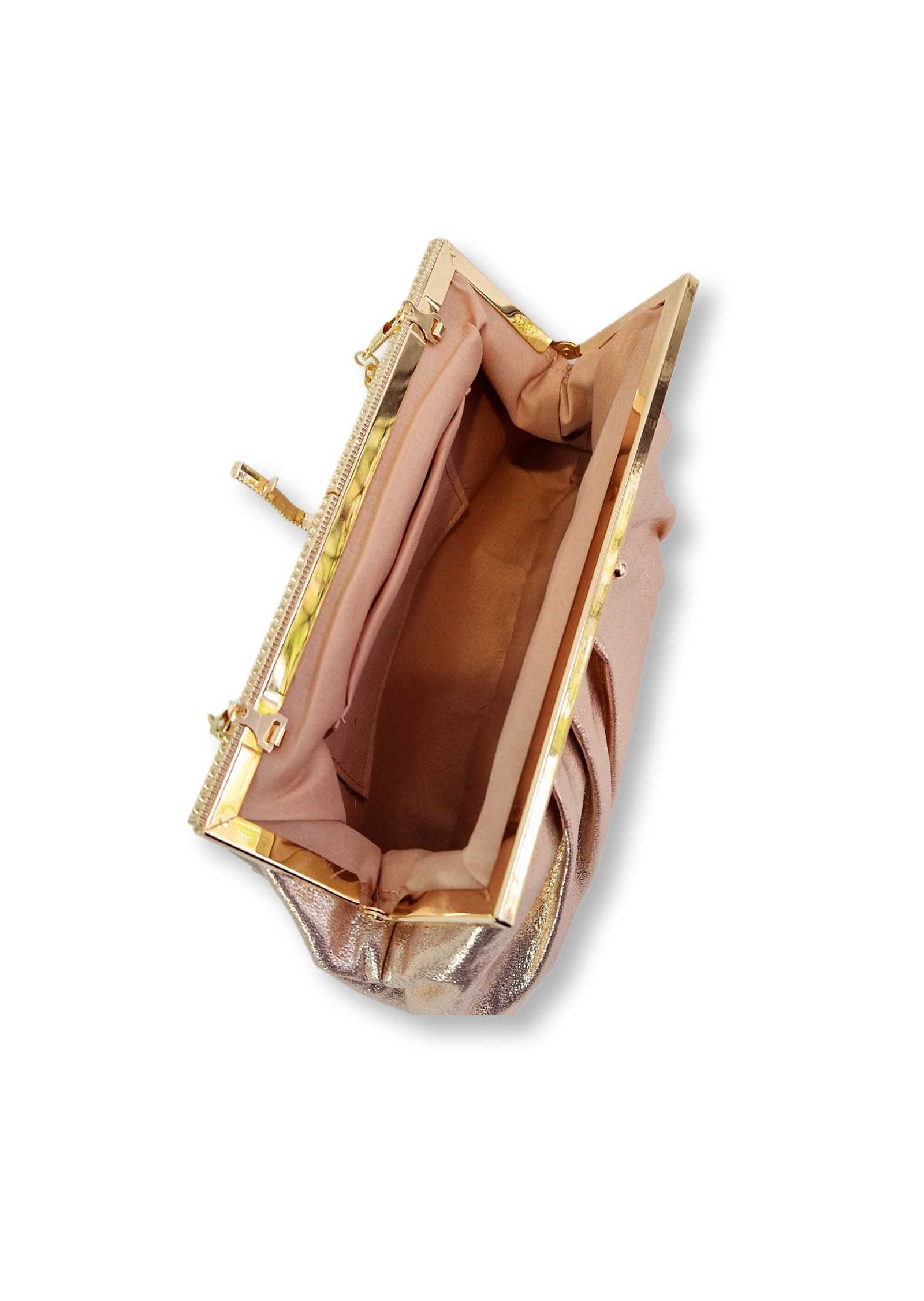 Clutch Brilho Dourado