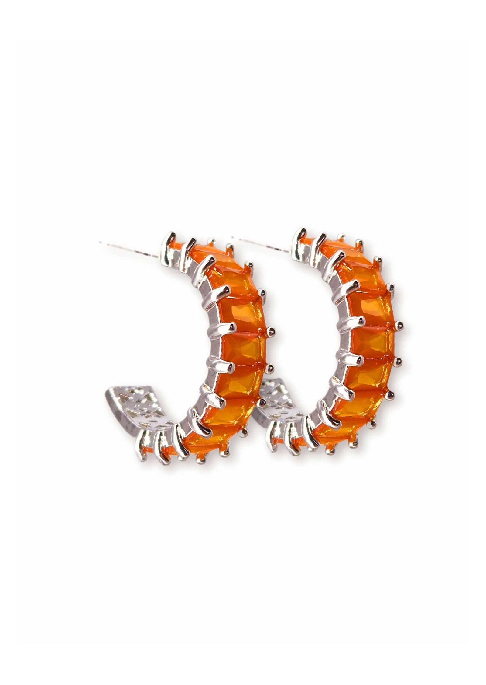 Argola pretas strass ou em cores