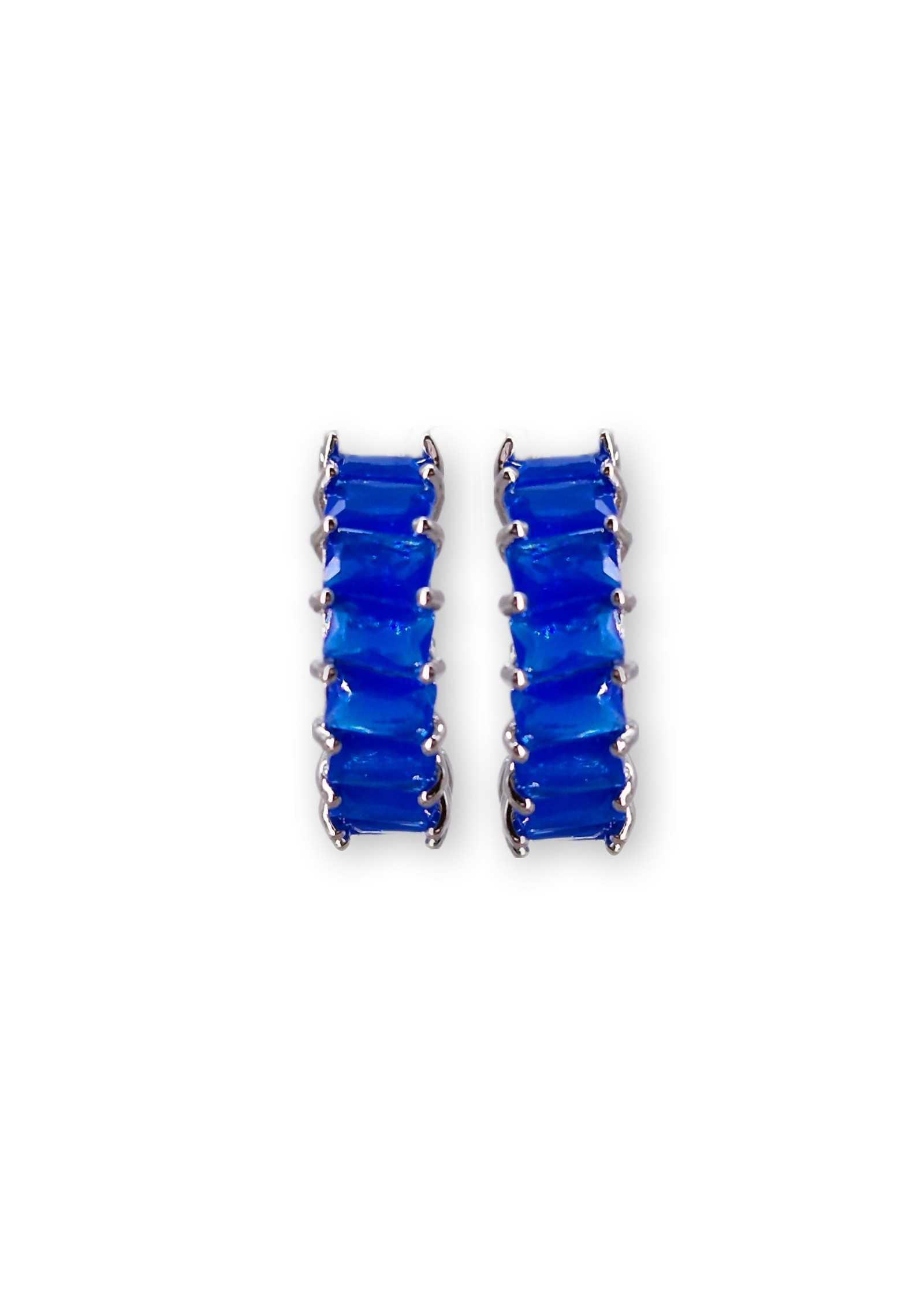 Argola pretas strass ou em cores