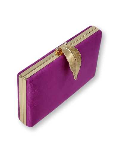 Clutch Fucsia ou roxo 2