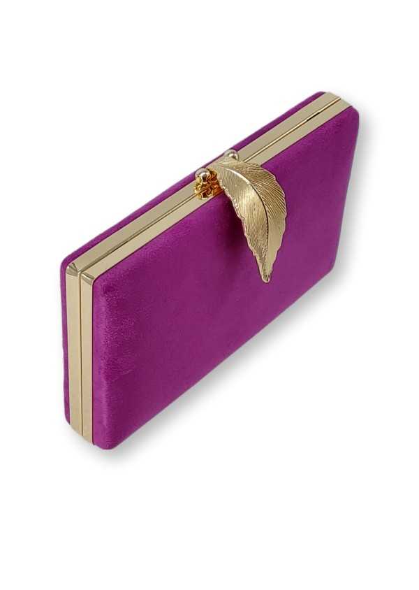 Clutch Fucsia ou roxo