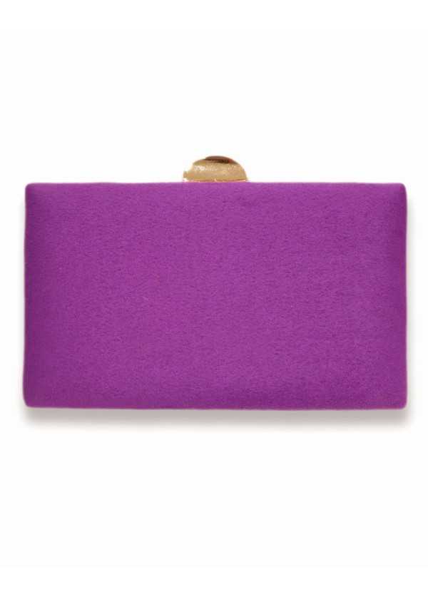 Clutch Roxo Lilás Alfazema