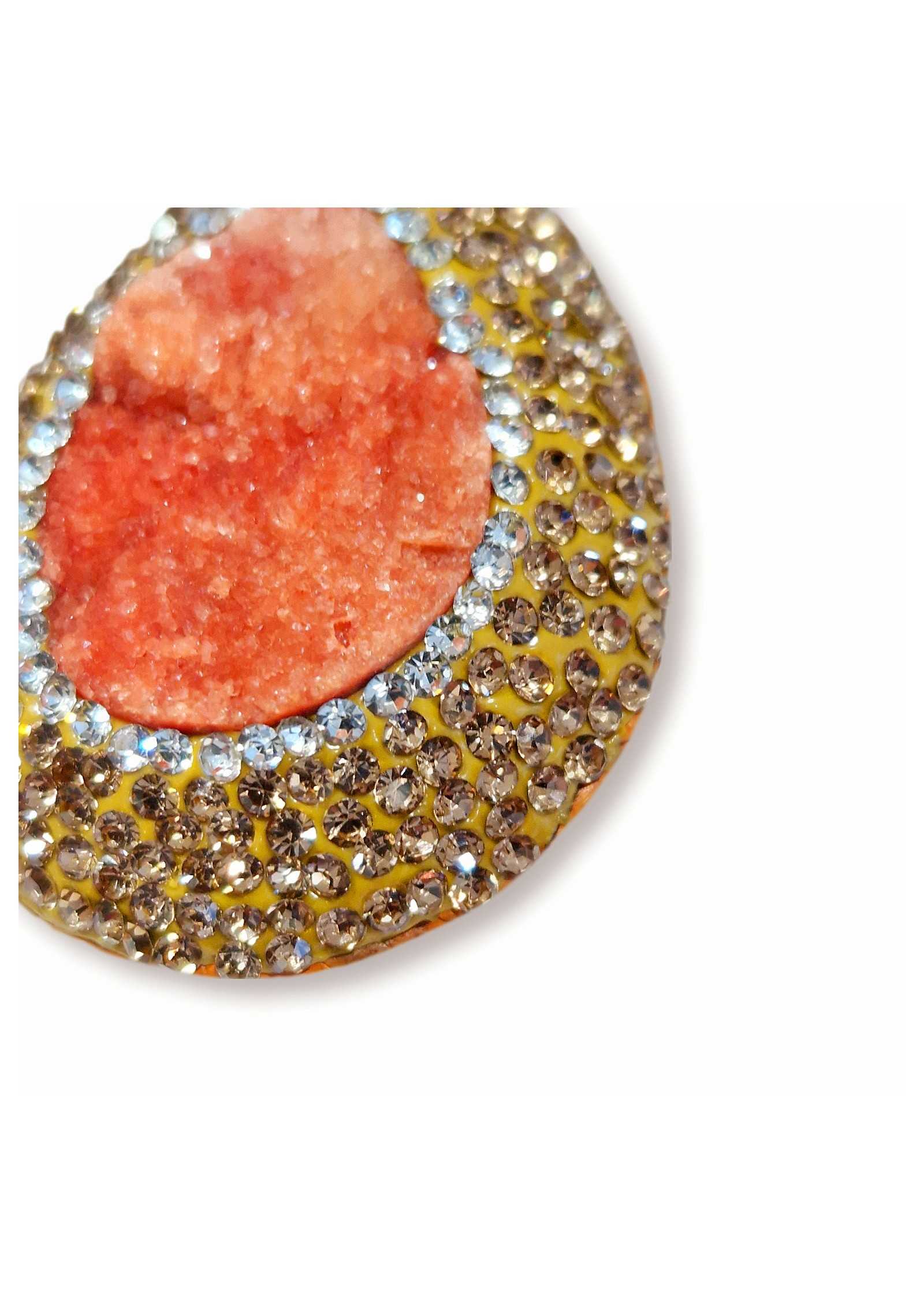 Colar verde brilhante