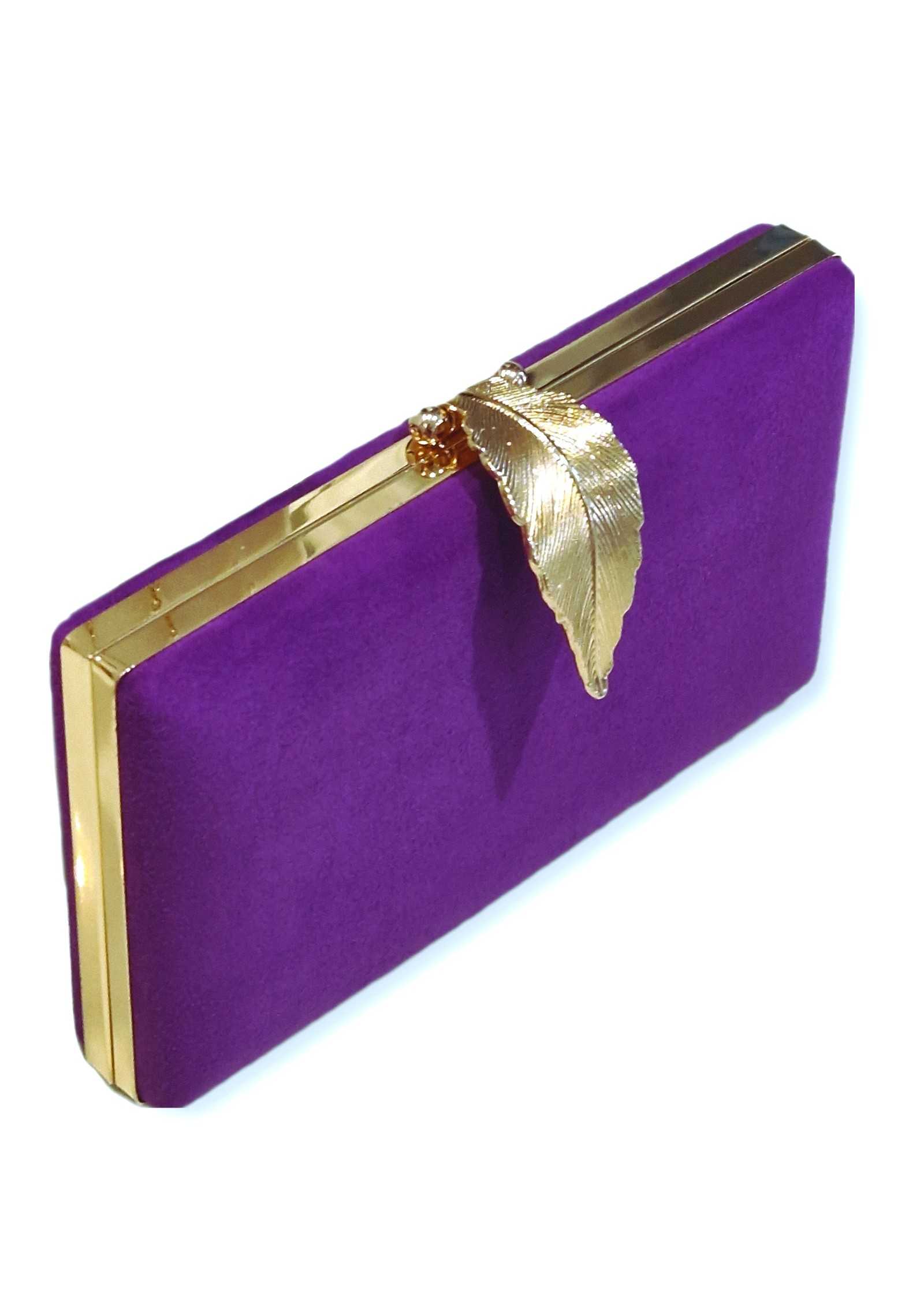 Clutch Fucsia ou roxo