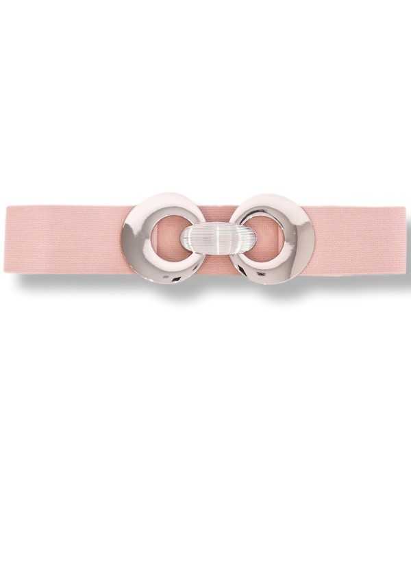 Cinto branco elastico