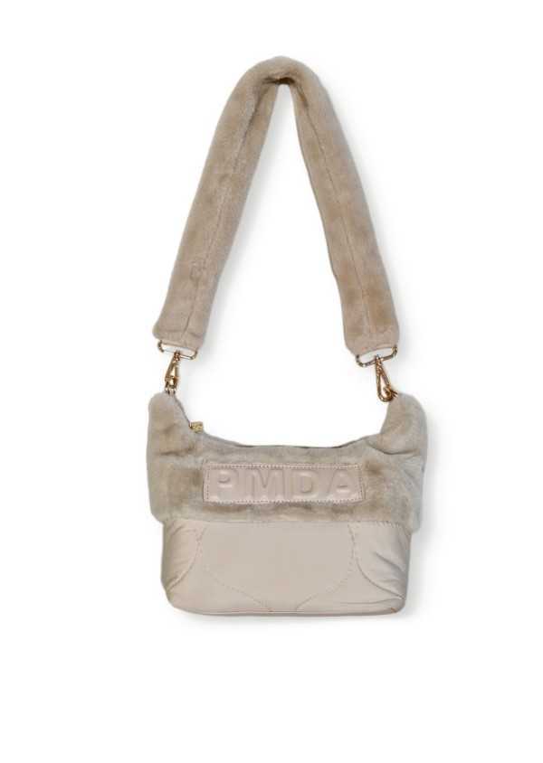 Mala Bege Ombro Pelo