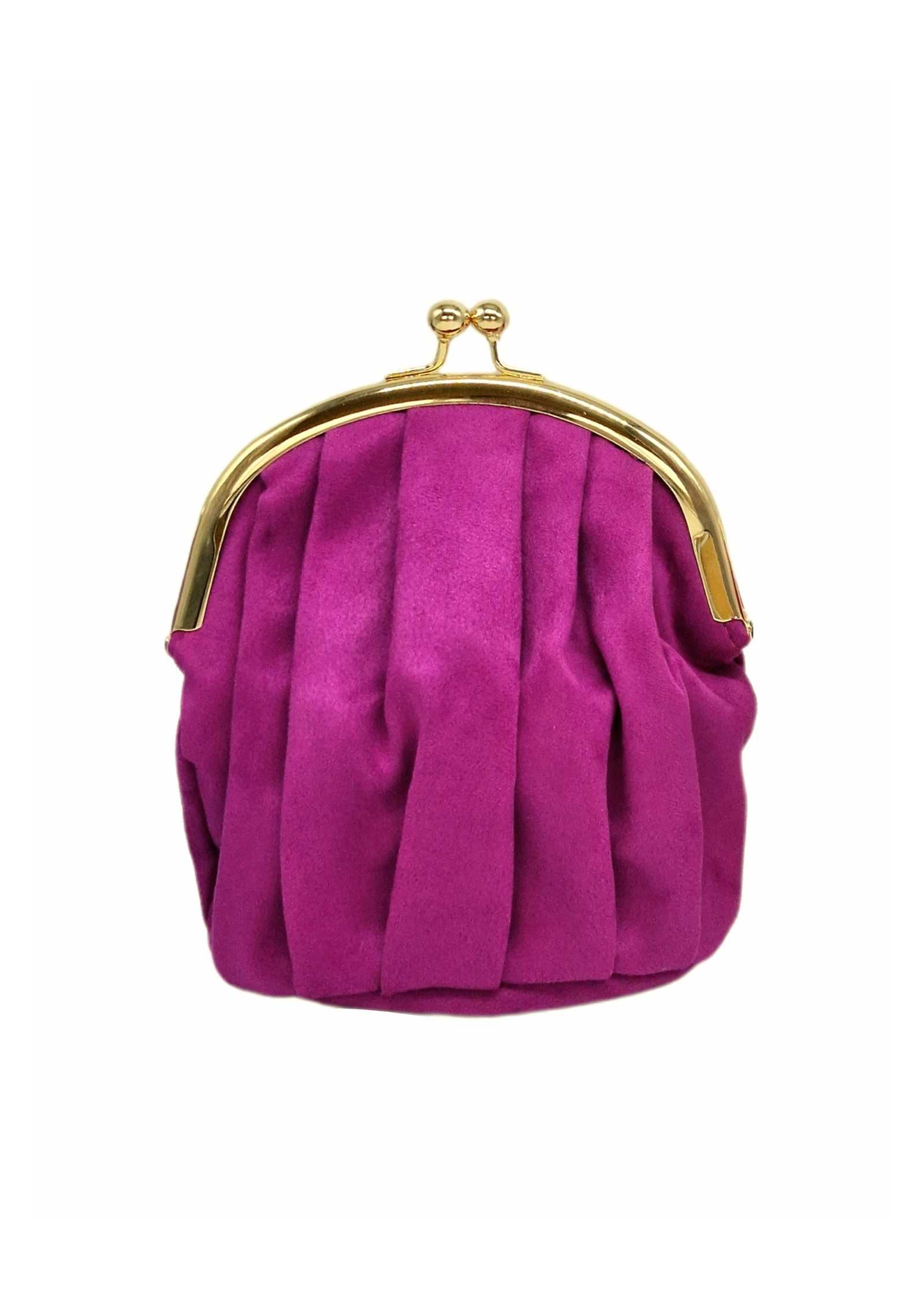 Clutch Roxo alfazema ou fucsia