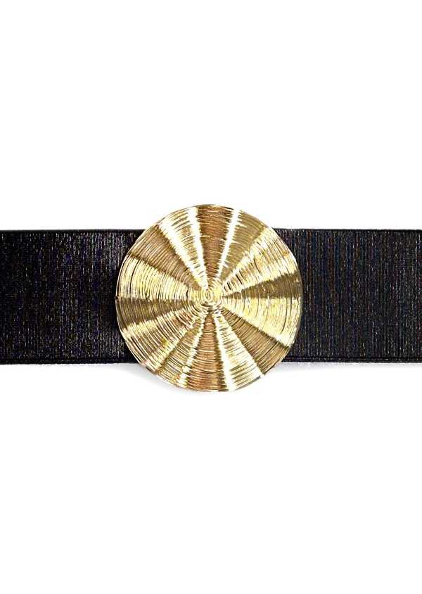 Cinto elastico Dourado