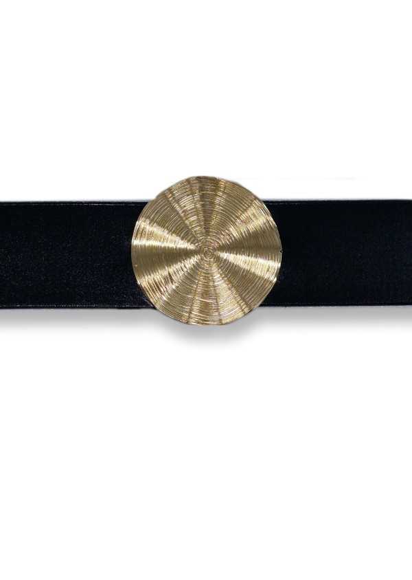 Cinto elastico Dourado