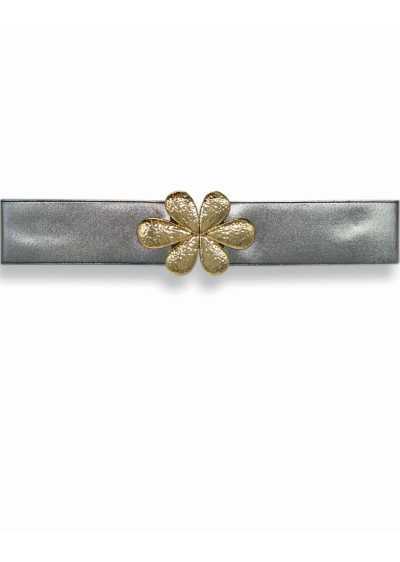 Cinto elastico Prateado 2