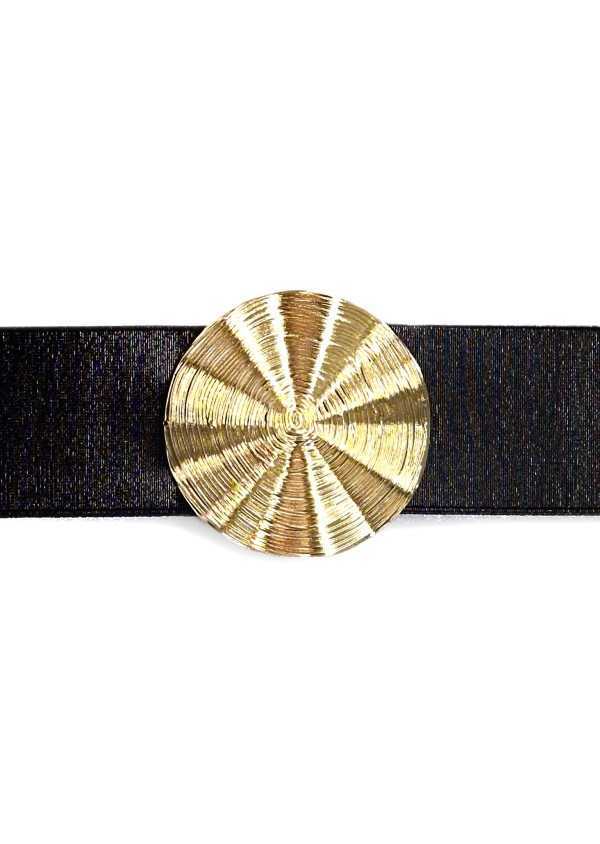 Cinto elastico Dourado