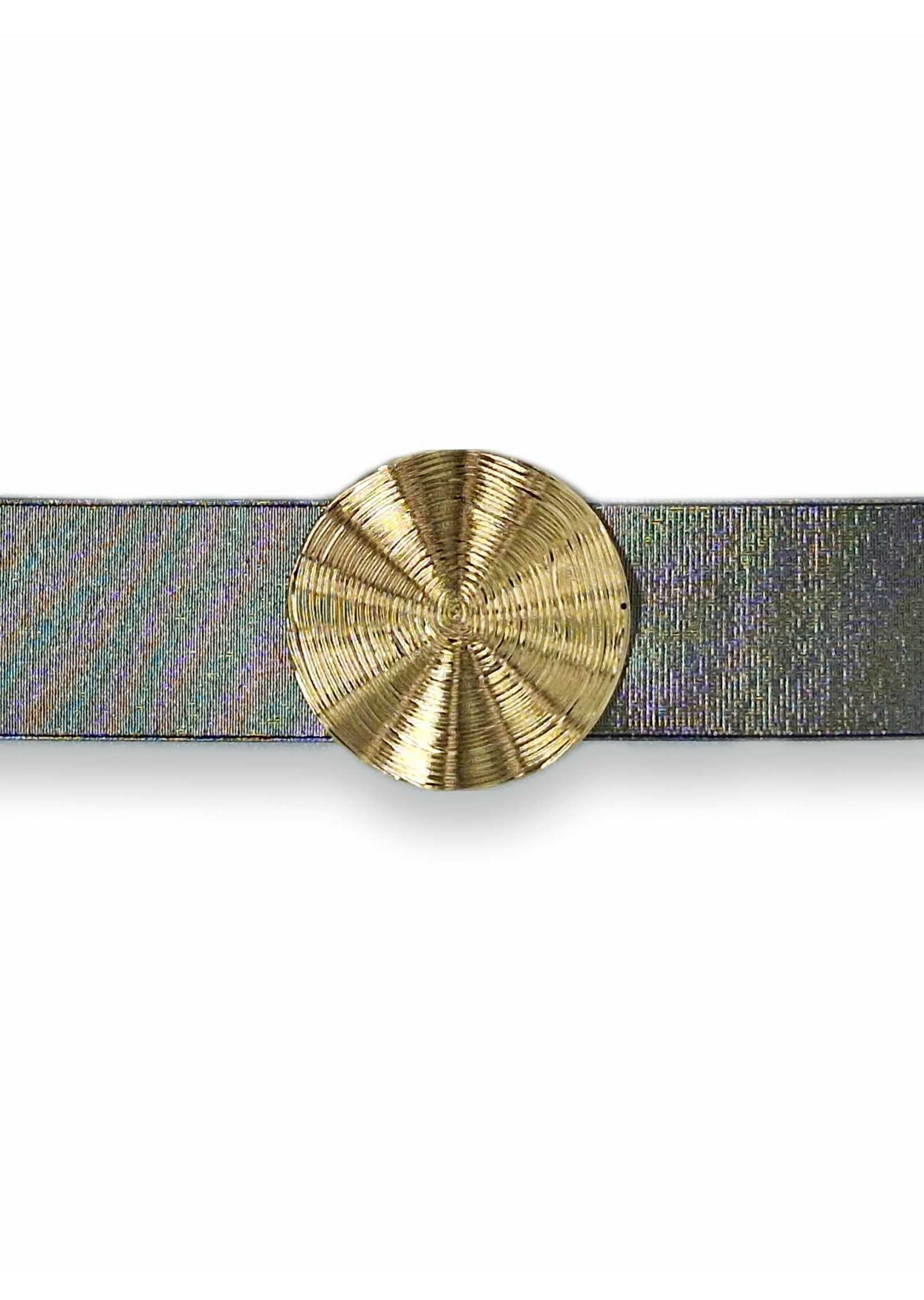 Cinto elastico Dourado