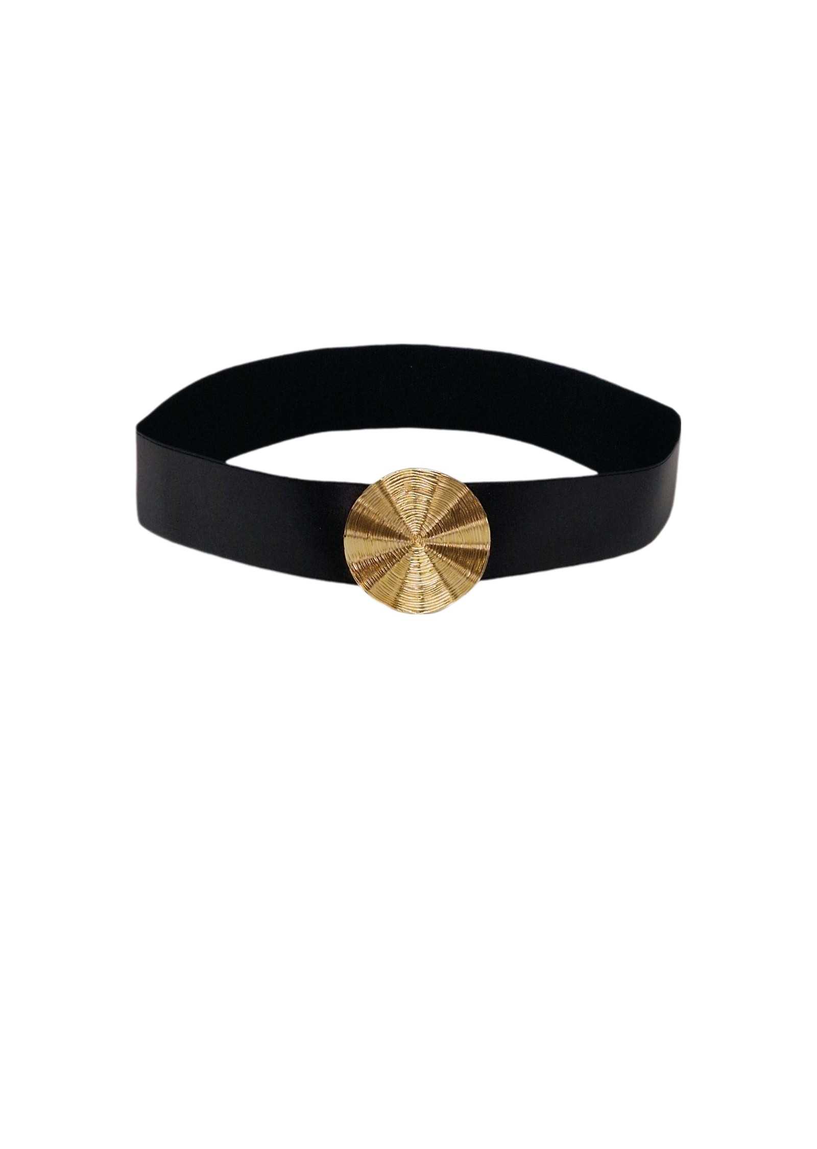 Cinto elastico Dourado