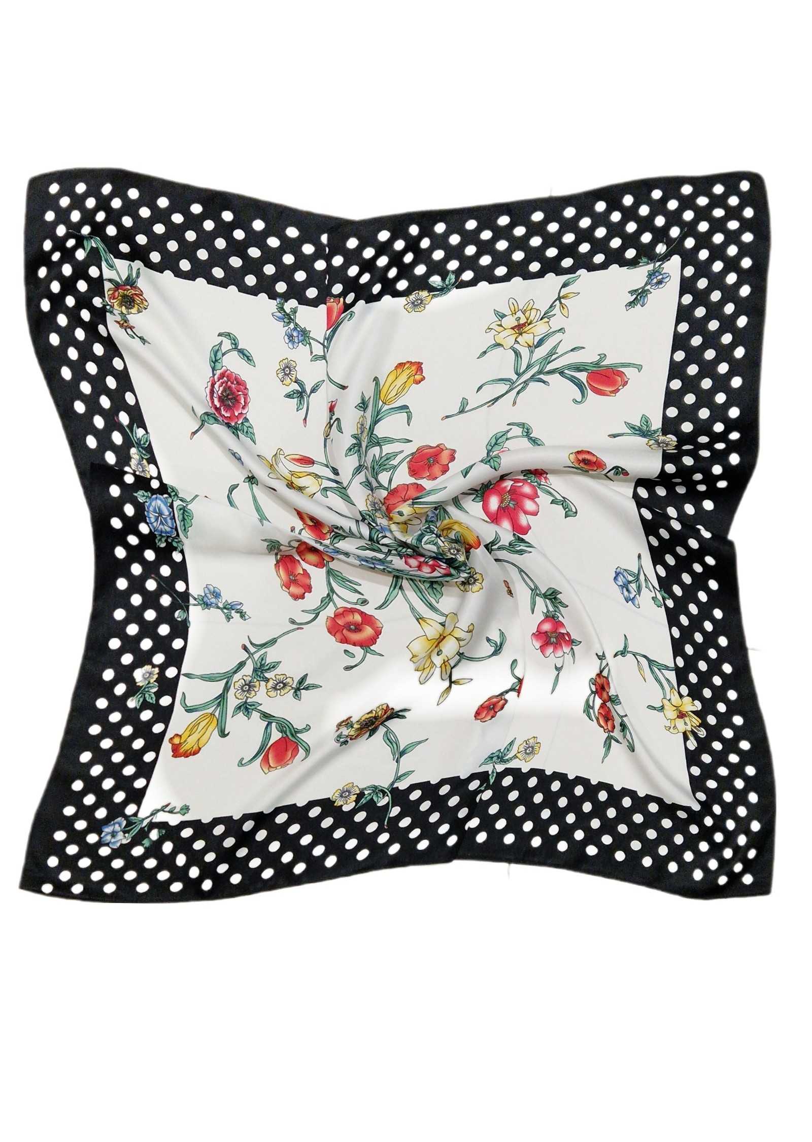 Lenço Acetinado bolinhas