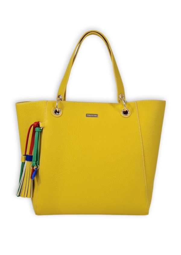 Mala Senhora Shopper Amarelo