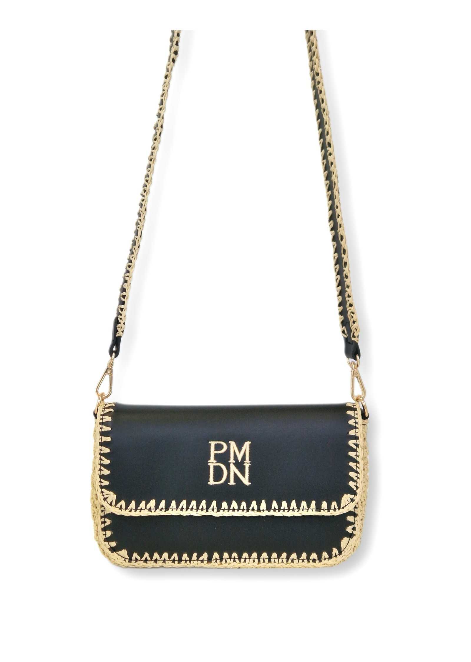 Tiracolo Bege e Preto