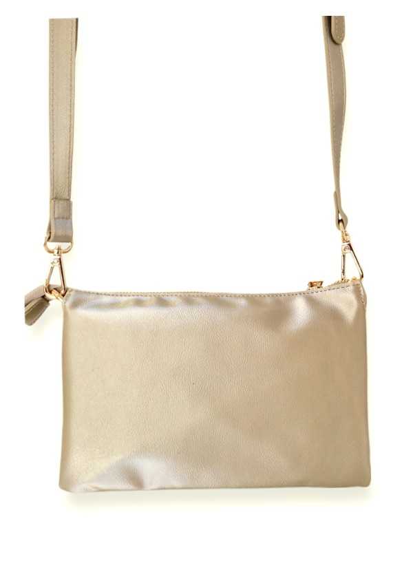 Mala a Tiracolo Prateado