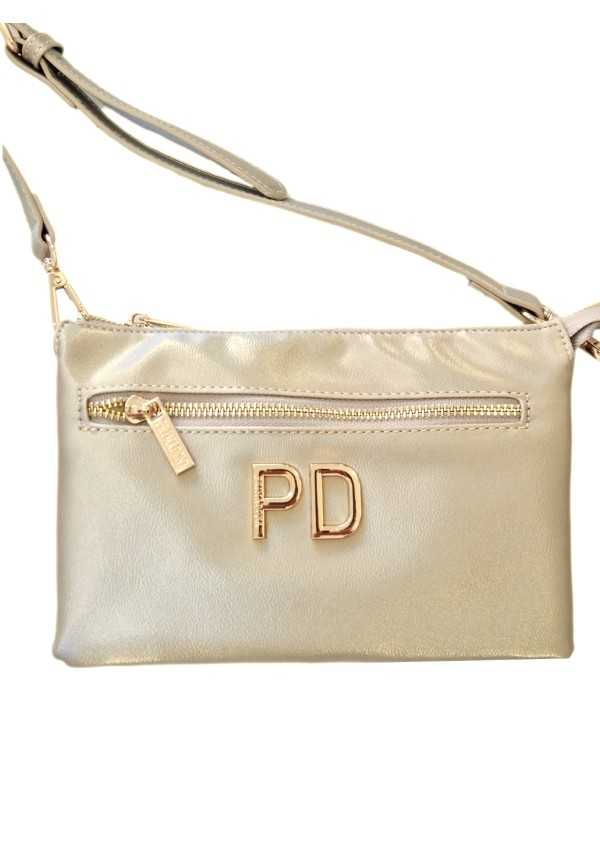 Mala a Tiracolo Prateado