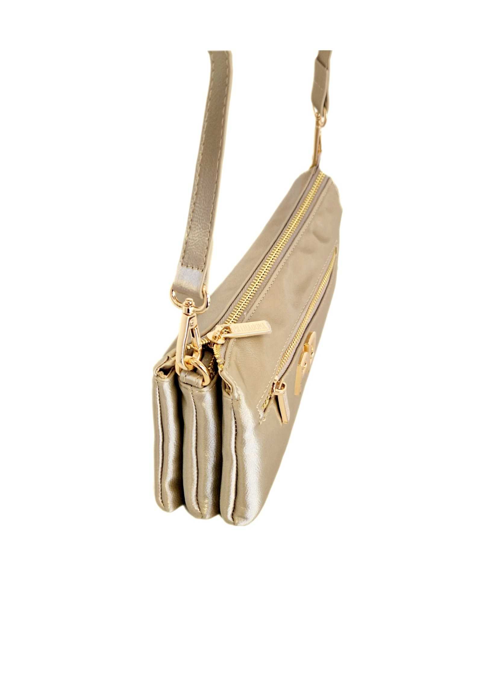 Mala a Tiracolo Prateado