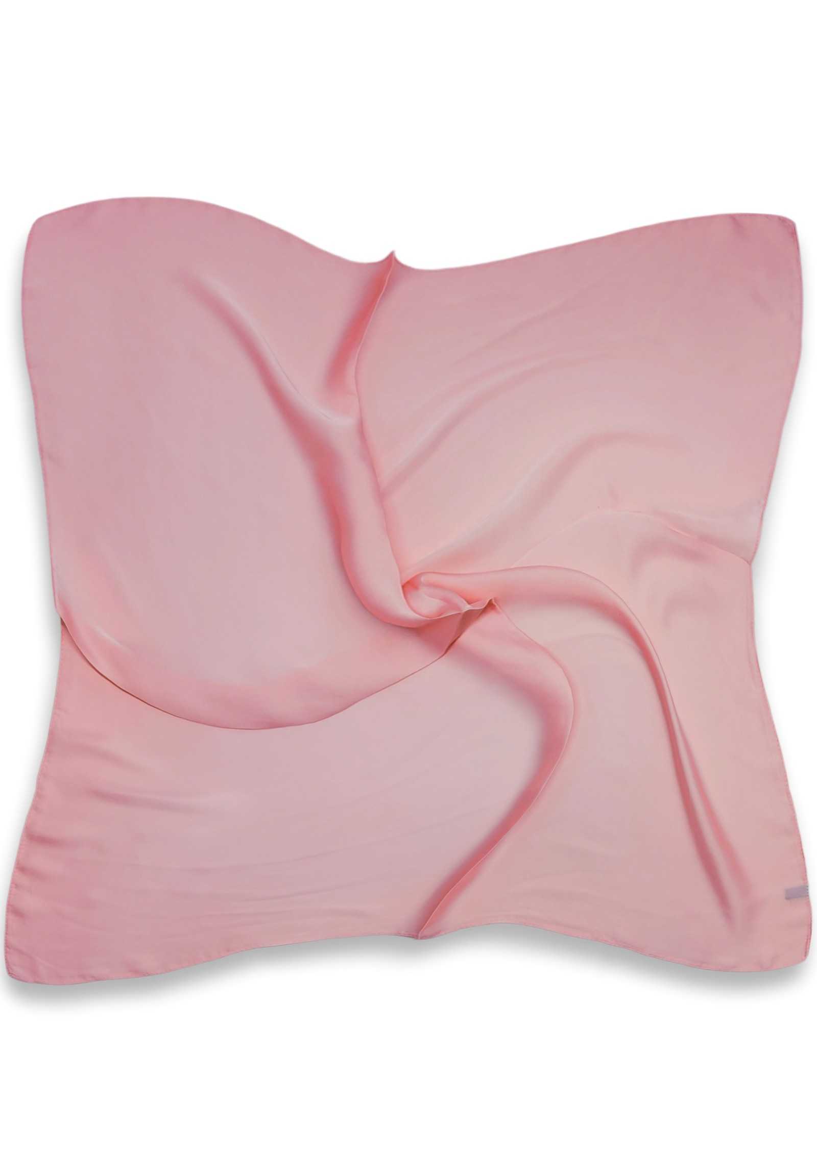 Lenço Liso Quadrado Acetinado