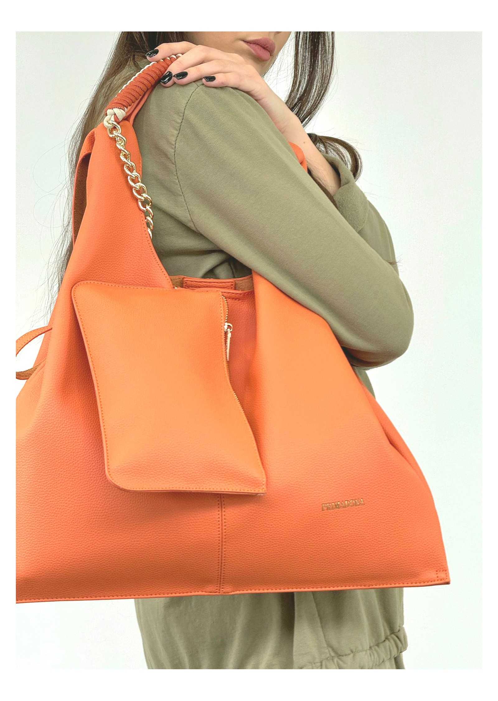 Mala Ombro Laranja