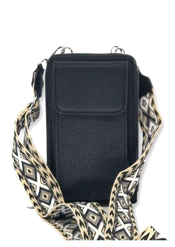 Tiracolo para telemovel porta cartoes