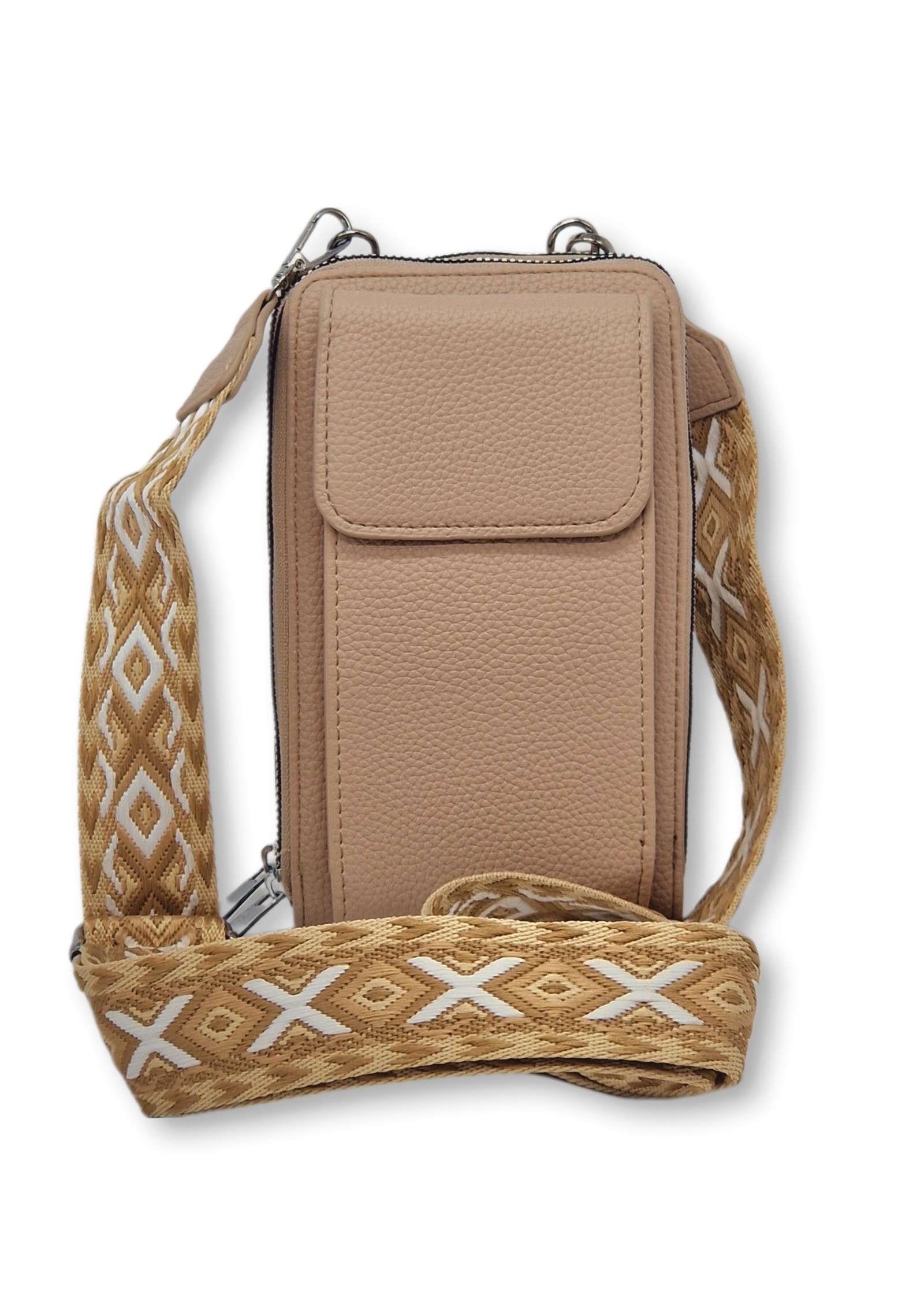 Tiracolo para telemovel porta cartoes