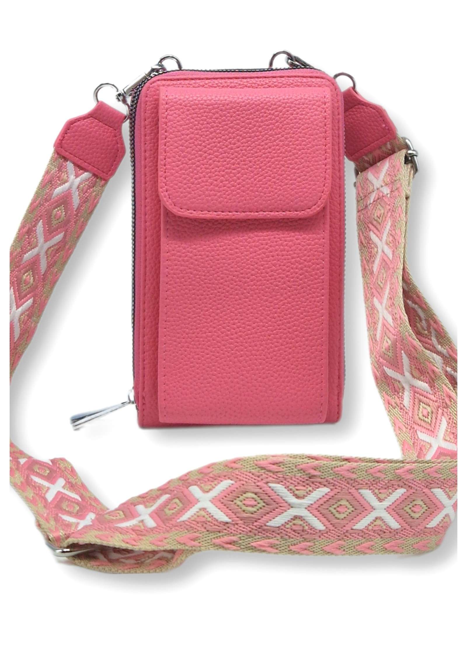 Tiracolo para telemovel porta cartoes