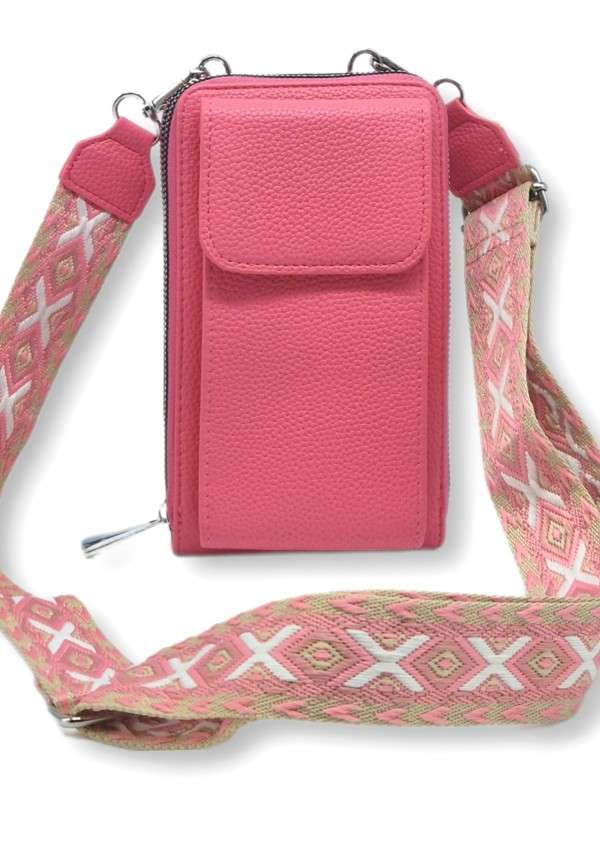 Tiracolo para telemovel porta cartoes